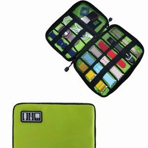 Travel Electronics Cable Organizer Storage Bag Portable Accessories USB Cards
